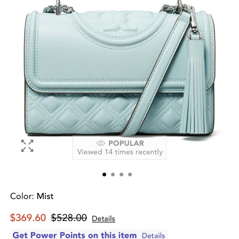 Elegant Mist Quilted Shoulder Bag